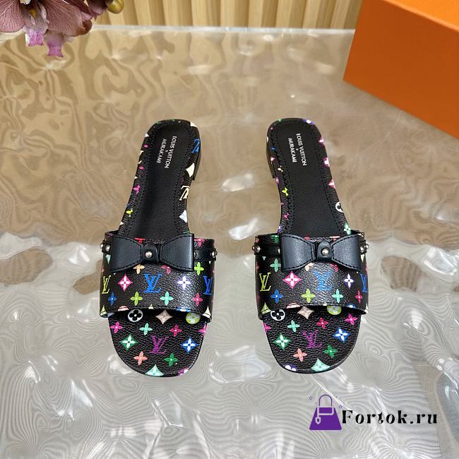 Fortok Louis Vuitton x TM Mules Black - 1