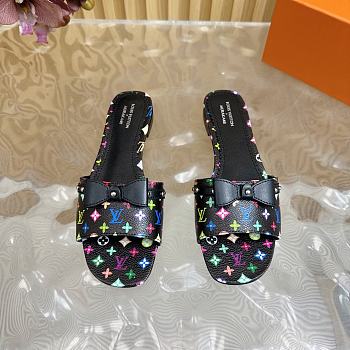 Fortok Louis Vuitton x TM Mules Black