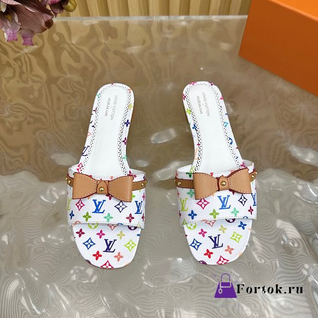 Fortok Louis Vuitton x TM Mules White - 1