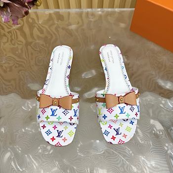 Fortok Louis Vuitton x TM Mules White