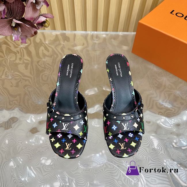 Fortok Louis Vuitton x TM 6AM Mule Black  - 1
