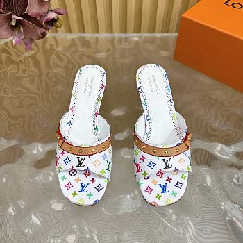 Fortok Louis Vuitton x TM 6AM Mule White