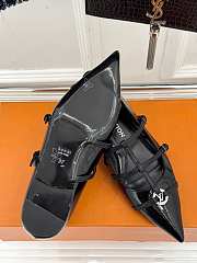 Fortok Louis Vuitton Donkey 25S Mary Jane Shoes Black - 5