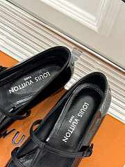 Fortok Louis Vuitton Donkey 25S Mary Jane Shoes Black - 3