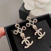 Fortok Chanel Fragrant Cross Earrings - 6