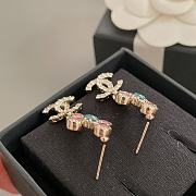 Fortok Chanel Fragrant Cross Earrings - 5