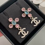 Fortok Chanel Fragrant Cross Earrings - 4