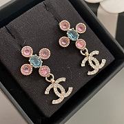 Fortok Chanel Fragrant Cross Earrings - 3