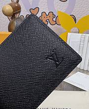 Fortok Louis Vuitton Pince Wallet Black 12x8cm - 3