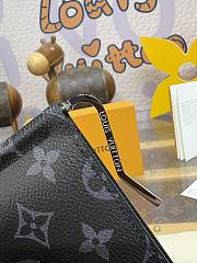 Fortok Louis Vuitton Pince Wallet Black M66543 12x8cm  - 4
