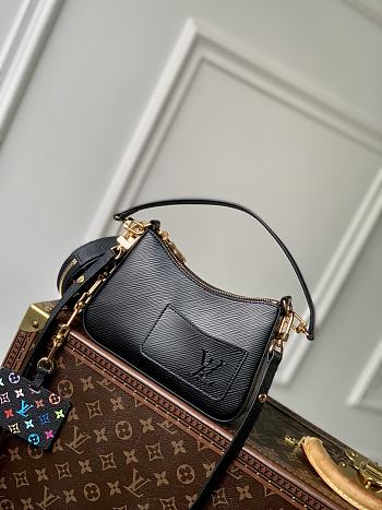Fortok Louis Vuitton x TM Marellini Bag Black M13099 19x6.5x13.5cm