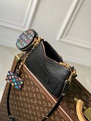 Fortok Louis Vuitton x TM Marellini Bag Black M13099 19x6.5x13.5cm - 5