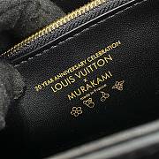 Fortok Louis Vuitton x TM Twist MM Slim Bag Black M13243 23x8x16cm - 2