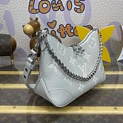 Fortok Louis Vuttion Boulogne Bag Grey M14211 29x9.5x16cm - 5