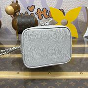Fortok Louis Vuitton Nano Noé Handbag Grey M14224 13x16x10cm - 2