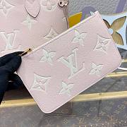 Fortok Louis Vuitton Neverfull Bag Pink M14210 31x28x14cm - 4