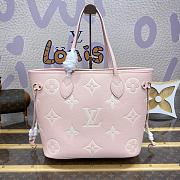 Fortok Louis Vuitton Neverfull Bag Pink M14210 31x28x14cm - 3