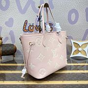 Fortok Louis Vuitton Neverfull Bag Pink M14210 31x28x14cm - 2