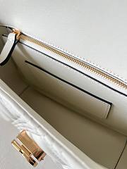 Fortok Valentino Garavani Bag In White Quilted Lambskin 23x17x8cm - 2