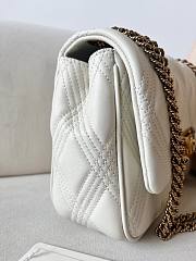 Fortok Valentino Garavani Bag In White Quilted Lambskin 23x17x8cm - 5