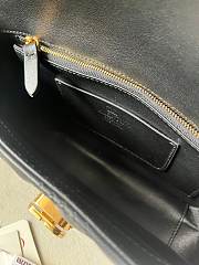Fortok Valentino Garavan Bag In Black Quilted Lambskin 23x17x8cm - 5