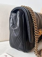 Fortok Valentino Garavan Bag In Black Quilted Lambskin 23x17x8cm - 3