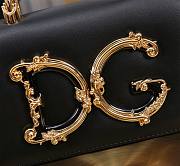 Fortok Dolce & Gabbana Mini Black Leather Handbag 18x10x5cm - 3