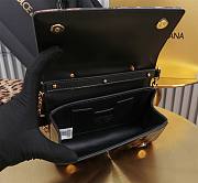 Fortok Dolce & Gabbana Mini Leopard Patent Leather Handbag 18x10x5cm - 6