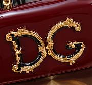 Fortok Dolce & Gabbana Mini Red Patent Leather Handbag 18x10x5cm - 2