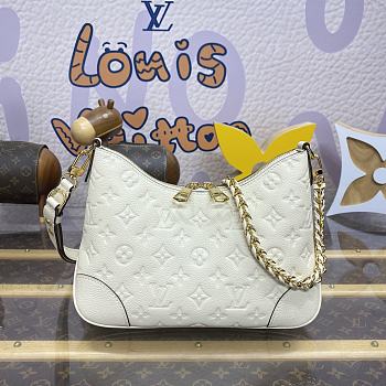 Fortok Louis Vuttion Boulogne Bag Cream M12930 29x9.5x16cm