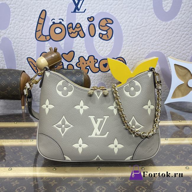 Fortok Louis Vuttion Boulogne Bag Grey & Cream M13224 29x9.5x16cm - 1