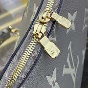 Fortok Louis Vuttion Boulogne Bag Grey & Cream M13224 29x9.5x16cm - 4