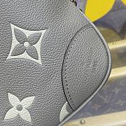 Fortok Louis Vuttion Boulogne Bag Grey & Cream M13224 29x9.5x16cm - 2