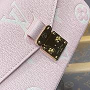 Fortok Louis Vuitton Pochette Métis East West Bag Pink & Beige M14208 21.5x13.5x6cm  - 6