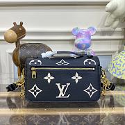 Fortok Louis Vuitton Pochette Métis East West Bag Black & Beige M46596 21.5x13.5x6cm  - 4
