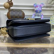 Fortok Louis Vuitton Pochette Métis East West Bag Black & Beige M46596 21.5x13.5x6cm  - 2
