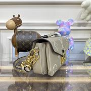Fortok Louis Vuitton Pochette Métis East West Bag Grey & Beige M23081 21.5x13.5x6cm  - 6