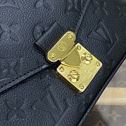 Fortok Louis Vuitton Pochette Métis East West Bag Black M46595 21.5x13.5x6cm  - 3
