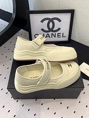 Fortok Chanel 25K Shoes White - 6