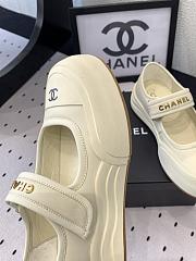 Fortok Chanel 25K Shoes White - 5