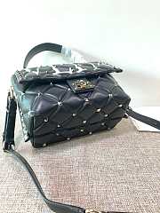 Fortok Valentino Candystud VLTN Top Handle Bag Black 23×11×17cm - 2