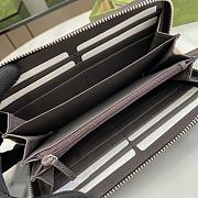 Fortok Gucci GG Detail Zipper Wallet 408831 19x10x2.5cm - 3