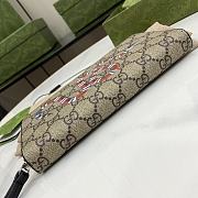 Fortok Gucci GG Coral Snake Detail Zipper Wallet Beige 451273 19x10x2.5cm - 4