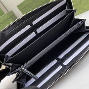 Fortok Gucci GG Coral Snake Detail Zipper Wallet Beige 451273 19x10x2.5cm - 3