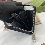 Fortok Gucci GG Emblem Wallet Black & Beige 821803 19x10x2.5cm - 4