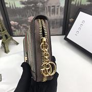 Fortok Gucci Wallet Beige 523154 19.5x11x3cm - 6