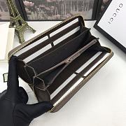 Fortok Gucci Wallet Beige 523154 19.5x11x3cm - 5