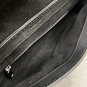Fortok Celine Teen Polly In Supple Black Grained Calfskin Bag 119883 29.5x3x14.5cm - 5