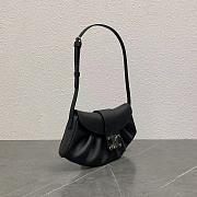 Fortok Celine Teen Polly In Supple Black Grained Calfskin Bag 119883 29.5x3x14.5cm - 3