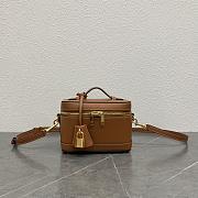 Fortok Celine Vanity Bag Brown 119463 18x10x13cm - 1